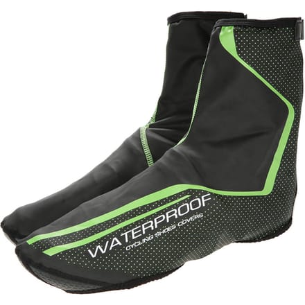 Fiets Fietsschoenovertrekken Waterdicht Thermisch MTB Mountainbike Overschoenen Beschermer met Fleece L groen