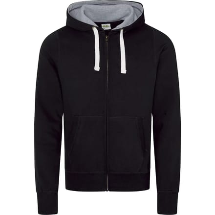 Sporthoodie 'Cool Fitness' met capuchon Jet Black - S