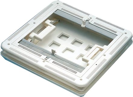 Gimeg Caravan Dakluik met hor dubbel wit 40x40