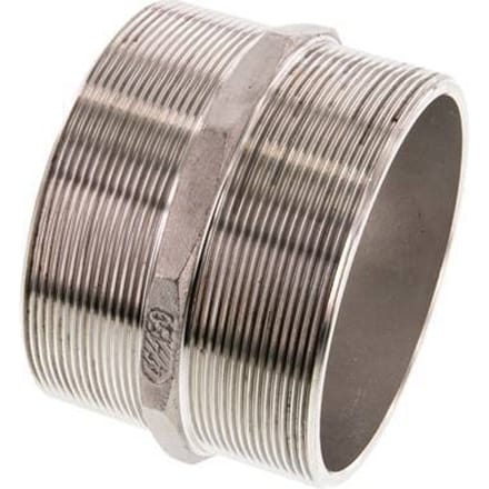 G 4'' RVS Borstnippel 16 Bar - FL2S-M-SH-400G