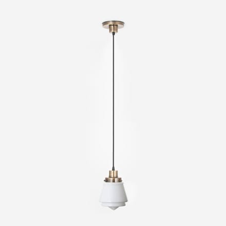 Hanglamp aan snoer Komeet 20's Brons - Art Deco Trade
