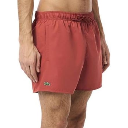 Lacoste Zwemshort Heren Zwembroek Bruin - Maat XL