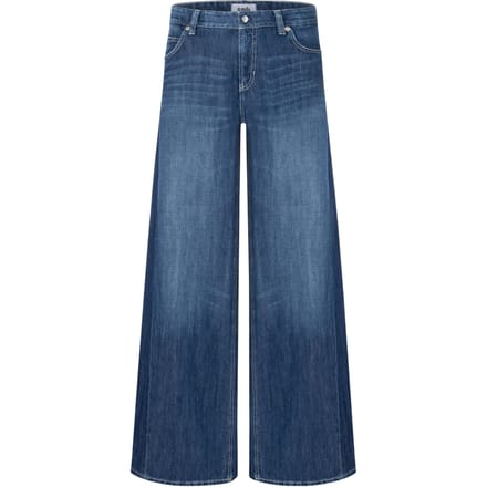 Cambio Palazzo Patch Jeans Blauw 9112 0056 11