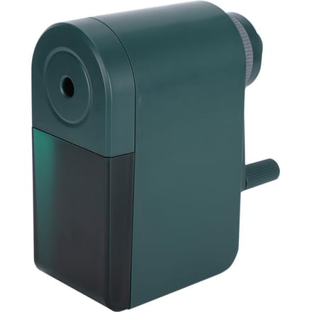 Taille-crayons portables à manivelle, pointes réglables, machine de découpe pour dessiner au fusain black