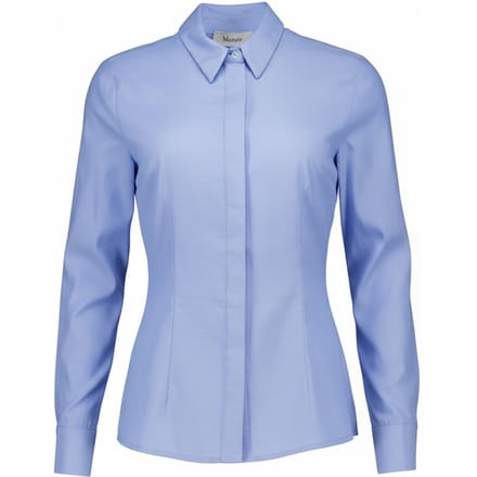 Mo.née Ec649 Blouses Lichtblauw Ec649