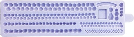 Karen Davies Siliconen Mal Pearl Borders