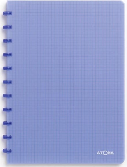 Schrift atoma a4 ruit 5x5mm 144blz 90gr transp ass | 10 stuks