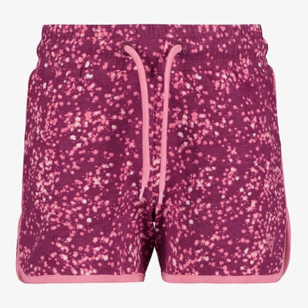 Osaga meisjes sweatshort met print paars - Maat 152