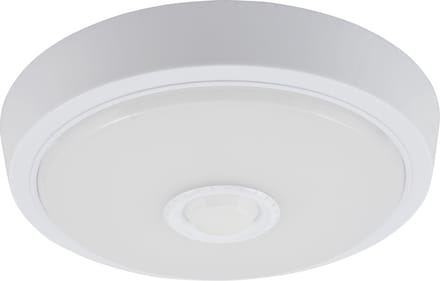 LEIR-21 LED plafondlamp met bewegingssensor - A+ - Ø21cm - Wandlamp - Wit