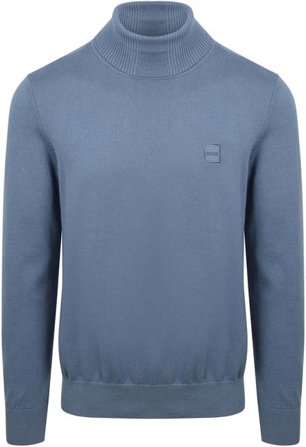 BOSS Coltrui Akiro Open Blauw - Maat XL - Heren - Pullovers