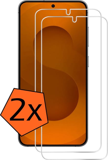 Screenprotector - 2 Stuks - Geschikt voor Samsung Galaxy S25 Plus - Extra Sterk - Gehard Glas - Beschermglas - Tempered Glass - Screen Protector