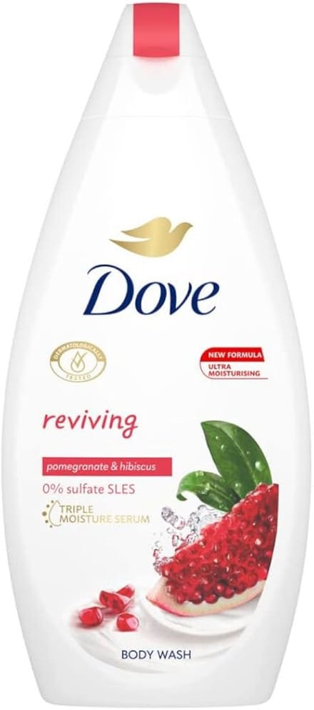 Dove Douchegel - Reviving Granaatappel & Hibiscus 400 ml