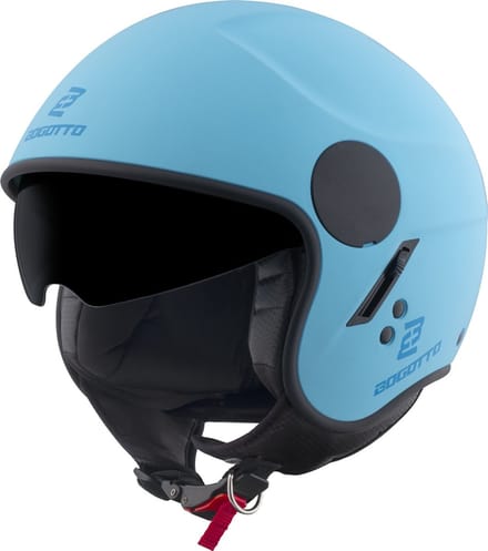 Bogotto H595 SPN Blauw Jethelm - Helm