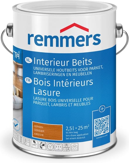 Interieur Lazuur kersen 2,5 liter