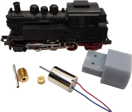 micromotor NA047C motor ombouwset voor Arnold BR 80, BR 89.7