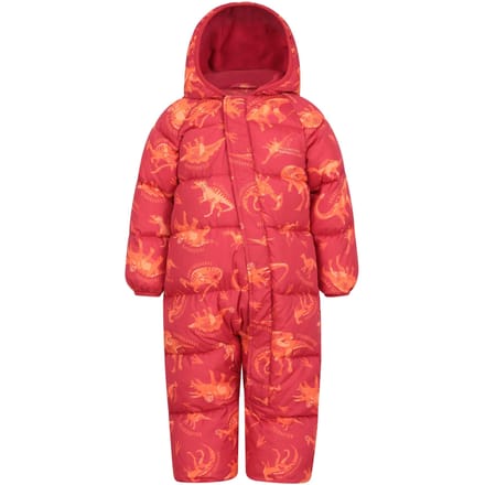 Mountain Warehouse Gevoerd sneeuwpak voor peuters Frosty Clouds (Rood)