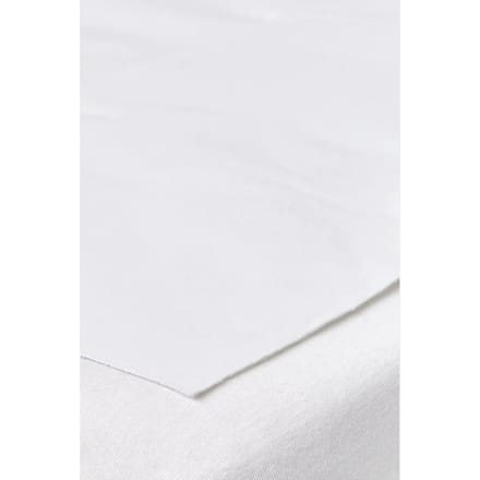 Meyco Baby bedzeil juniorbed - 2-pack - white - 75x100cm