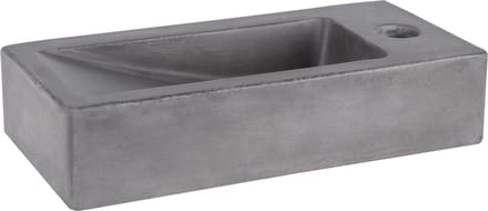 Differnz Doni - Fontein beton donkergrijs - 36 x 16 x 8 cm