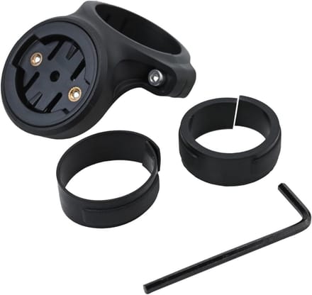 Zadelpen Mount - Fietslicht Houder - Veilige Fietsrit - Camera Compatibel - 8 x 5 x 2 cm - Zwart