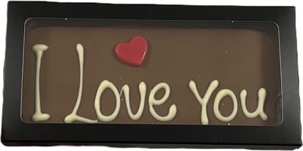 Gijsbert Van Abeele Chocolade Tablet Melk I Love You - 110 gr