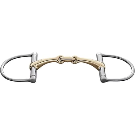 Sprenger Dynamic RS D-Ring Dubbel Gebroken Sensogan - 14 mm 13,5 Zilver