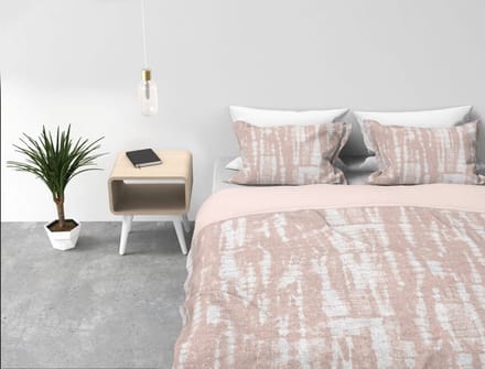 Kayori Sai - Dekbedovertrek - Eenpersoons - 140x200/220 cm + 1 kussensloop 60x70 cm - Roze