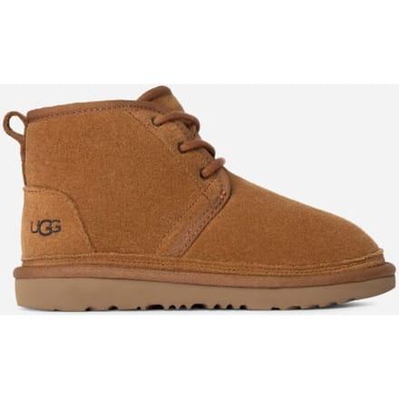 UGG® Neumel II for Kids in Brown, Size 2, Suede/Polyester/Cotton