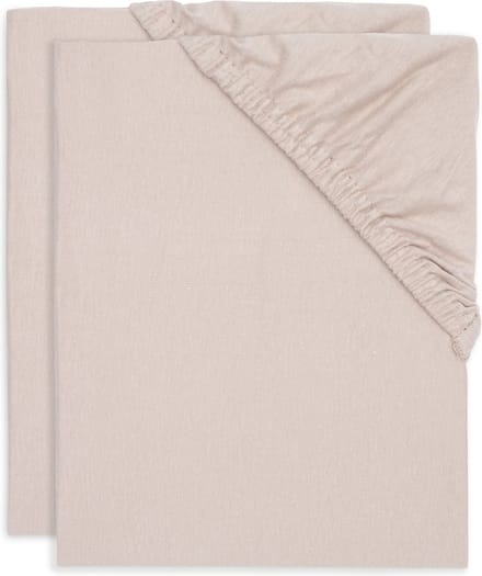 Jollein Hoeslaken Jersey 60x120cm Wild Rose (2pack)