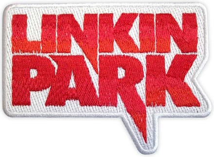 Linkin Park - Red Logo Patch - Wit/Rood