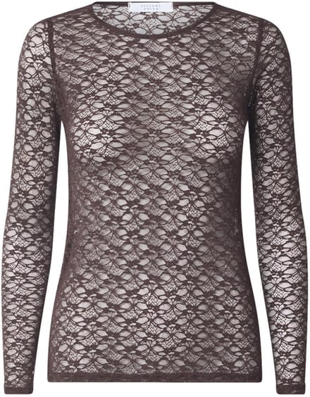 SisterS point T-shirt Gimas Ls 19551 D. Chocolate Dames Maat - M