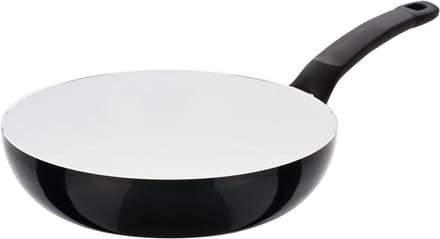 Stevige Aluminium Koekenpan met Krasvaste Keramische Coating