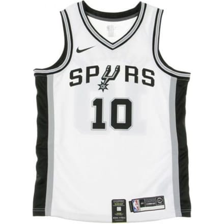 Maillot de Basketball Rétro NBA Nike SPURS DeRozan #10 Homme Hauts Blanc 864449-102 S white
