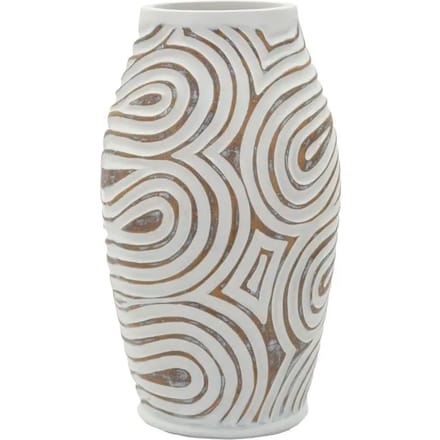 Vaas Oblix Resin Vase Ø 19,5×35 cm