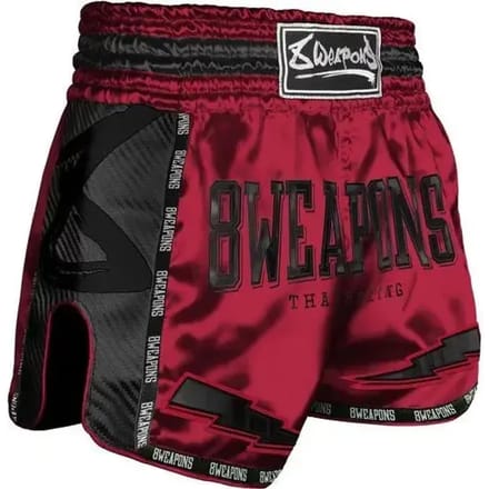 Thaise boksbroek 8 Weapons Carbon