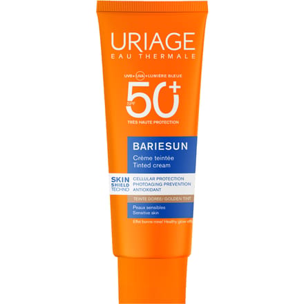 Uriage Bariésun Getinte Zonnecrème Goud SPF50+ 50ml