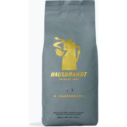 Hausbrandt Espresso H.Hausbrandt 500 g | hele bonen | 90% Arabica, 10% Robusta | Klassieke Italiaanse melange met hazelnoot- en cacaotonen voor espresso