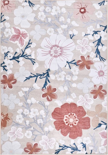 DAZKIRI - Vloerkleed - Meerkleurig - 140 x 200 cm - Polyester
