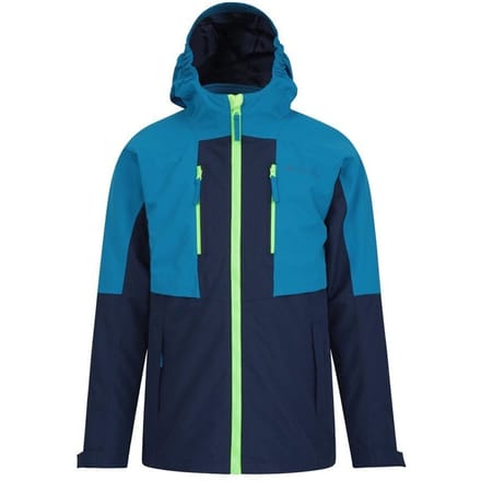 Mountain Warehouse Kinder/Kids Ravine 3 in 1 Waterdichte Jas (Blauw)