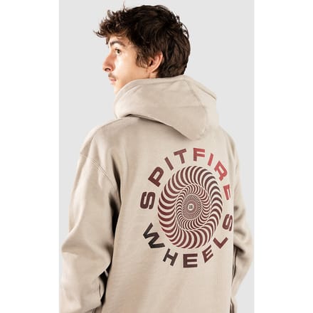 Spitfire Classic '87 Swirl Fade Fill Hoodie grijs