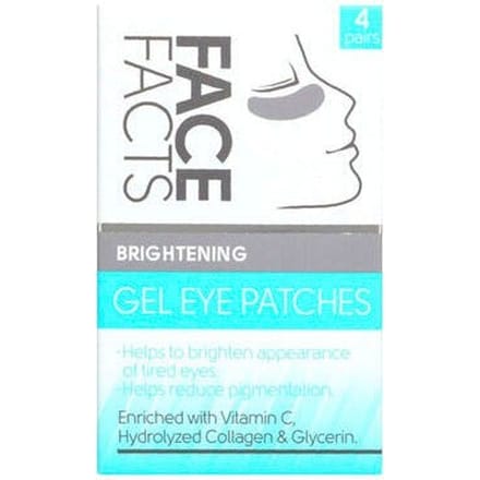 Face Facts Brightening Gel Eye Patches 4 paar