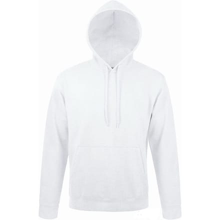 SOLS Snake Unisex Hooded Sweatshirt / Hoodie (Wit)