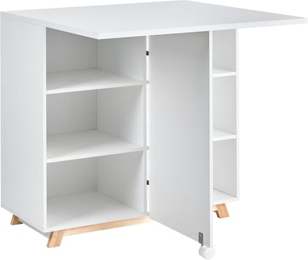 FLOMOT - Bureau - Wit - Spaanplaat