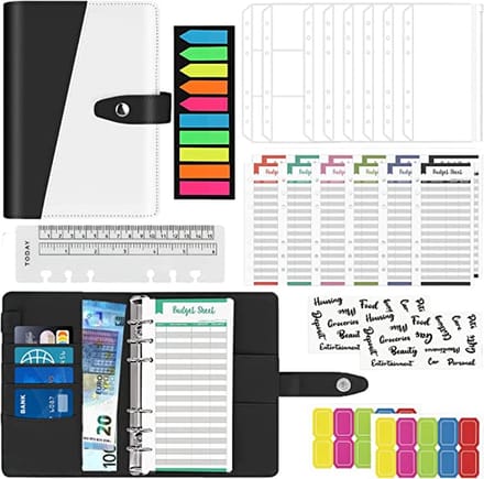 Budgetplanner - Budget planner, money sleeves, ring binder, financial planner,