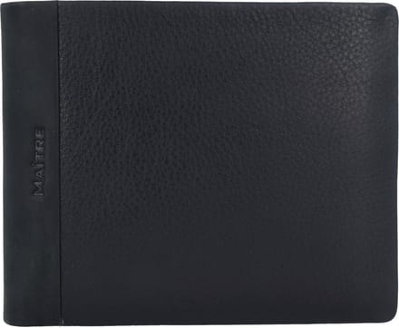 Maître Portemonnee Bundenbach Gandolf BillFold H4 Black Zwart