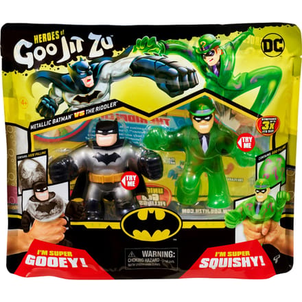 Goo Jit Zu DC Versus Pack - Batman Vs Riddler