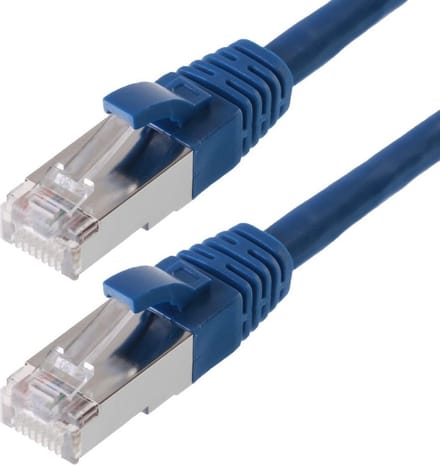 Patchkabel S/FTP Cat 6 blau 3,0 m