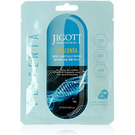 Jigott - Real Ampoule Mask Placenta - 1stuk