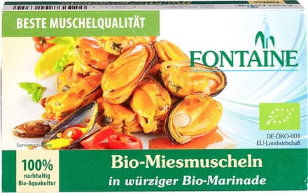 Fontaine Mosselen In Kruidige Marinade (120 gr)