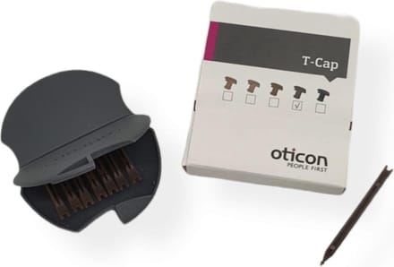 Oticon T-cap Bruin