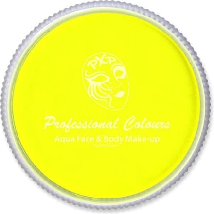 Aqua schmink fluor geel